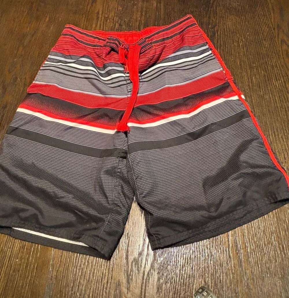 OP Ocean Pacific Men's Striped Board Shorts Size S (28-30)